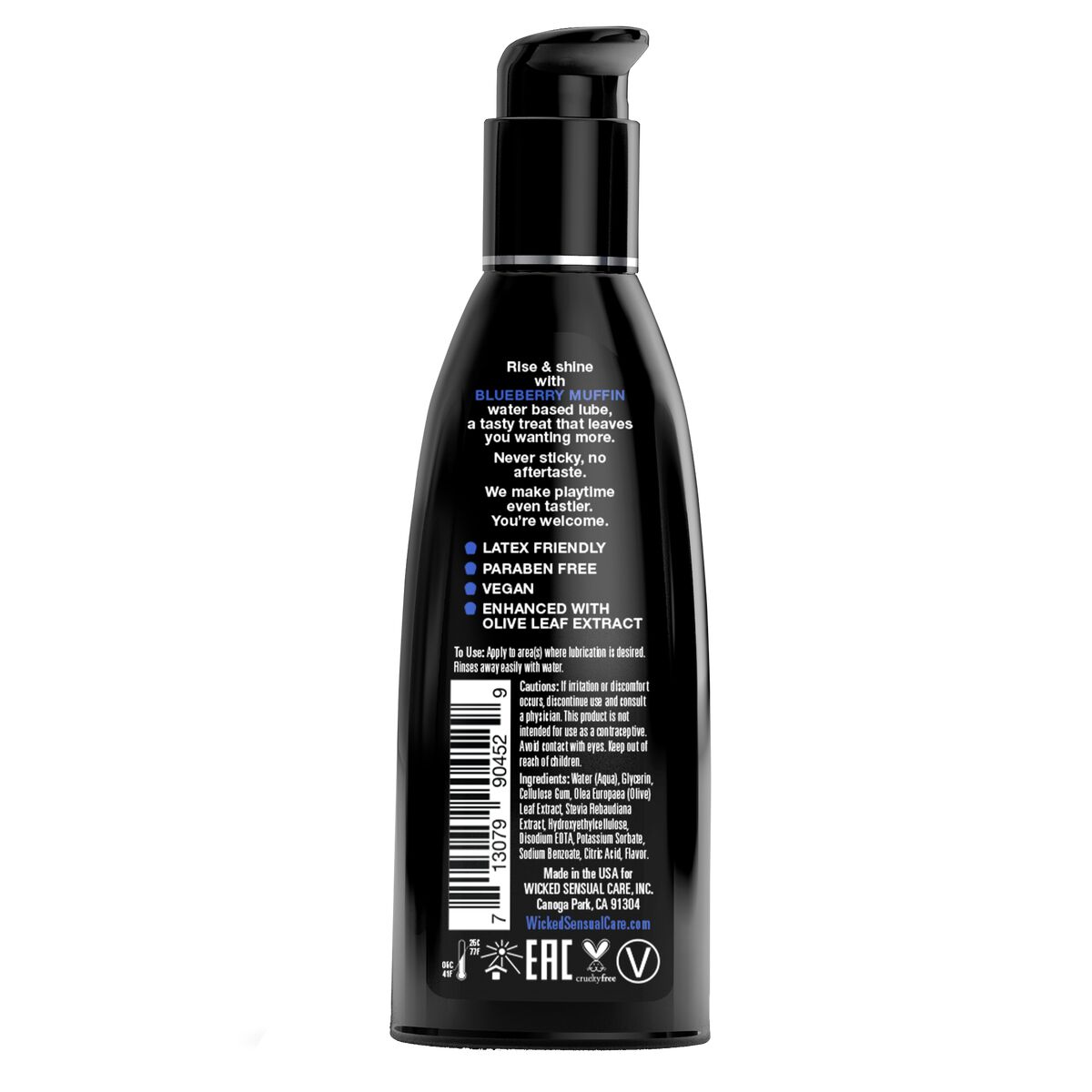 Gleitmittel Wicked Sensual Care Blaubeere 60 ml